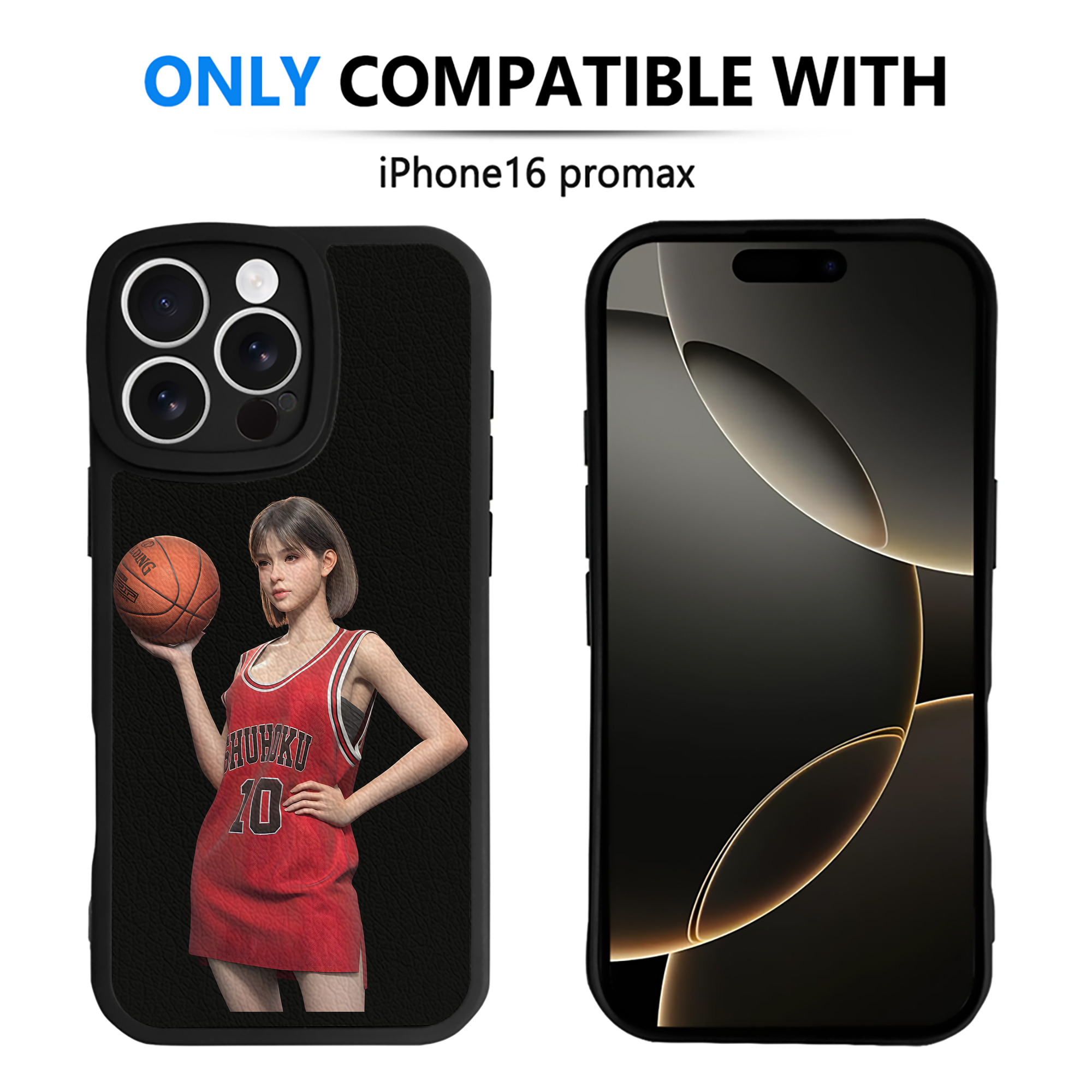 （画像用） SLAM DUNK／スラムダンク 【iPhone 16シリーズ対応】シリコンスマホケース（レザー調） 材質：シリコン